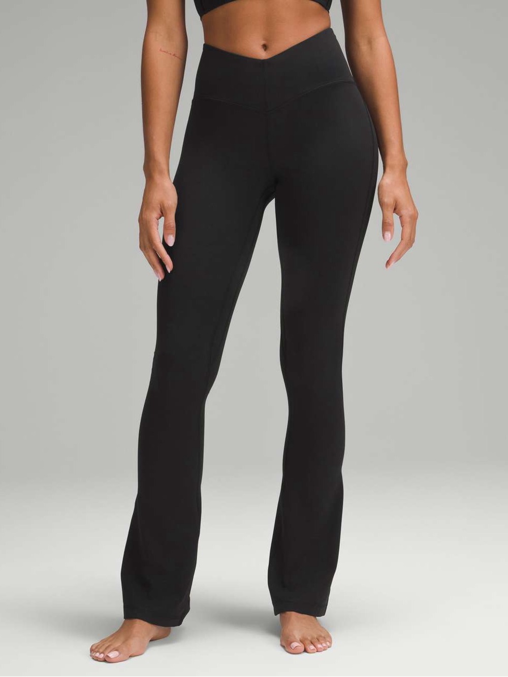Lululemon Align Black V-Waist Mini-Flared Pant